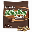 Milky Way Minis Milk Chocolate Candy Bars. Sharing Size - 9.7 oz Bag ...