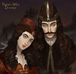 Vlad and Radu Dracula the sons of Vlad Dracul (in Romanian Drăgul (the ...