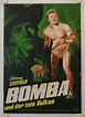 Bomba und der tote Vulkan originales deutsches Filmplakat