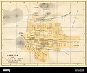 Plano de Victoria de Durango, México. Mapa de la ciudad. Ciudad ...