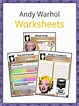 Andy Warhol Facts, Worksheets, Early Life, Artistic Life & Pop Art For Kids