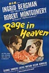 Rage in Heaven (1941) - Posters — The Movie Database (TMDB)