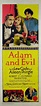 Adam and Evil (1927) movie poster