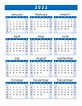 Free Printable 2022 Yearly Calendar Printable - 2022 VGH