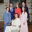 Federico y Mary de Dinamarca y sus hijos Christian, Isabel, Vicente y ...