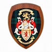 Scottish Coat of Arms with Clan Tartan on Wood base – The Celtic Knot