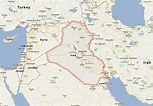Mapa de Irak | Irak | Asia | Mapas del Mundo