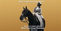Women's History Month-Mary Harriman Rumsey