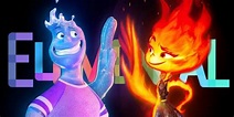 El fuego y el agua se unen en el tráiler de Pixar "Elemental" - CINE.COM