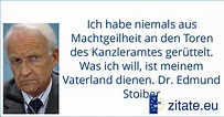 Dr. Edmund Stoiber | zitate.eu