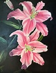 Lilies Oil Painting By Nataliia Plakhotnyk | absolutearts.com
