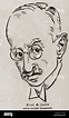 Jaffe, Edgar, 14.5.1866 - 29.4.1921, economista y político alemán (USPD), retrato, caricatura ...