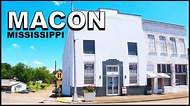 Macon Mississippi Downtown Tour - YouTube
