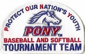 PONY Tournament Team Emblems / Patch – PONY Baseball and Softball E-Store