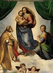 Raphael Santi Madonna sixtina, 1513, 201×270 cm: Descripción de la obra ...
