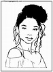 Free Halle Bailey Coloring Pages - Halle Bailey Coloring Pages ...