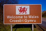 Welcome to Wales Sign