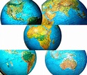 World Map Globe Style - Wayne Baisey