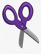 Purple Cartoon Scissors , Free Transparent Clipart - ClipartKey