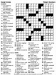 Los Angeles Times Crossword Puzzle For Today Printable
