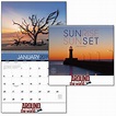 Custom Triumph Sunrise Sunset Calendars | X11311 - DiscountMugs