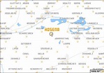 Hosena (Germany) map - nona.net