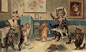 Louis Wain, el artista británico que convirtió a los gatos en mascotas ...