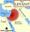 Map of the Levant (Illustration) - World History Encyclopedia