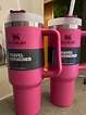 STANLEY 40 Oz Tumbler AZALEA PINK Travel Quencher Pink Mug - Etsy