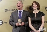 Photo: Jim Axelrod and Ashley Velie at the Peabody Awards ...