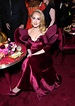 Adele Wore a Ruby-Red Velvet Gown and Lots of Diamonds to the 2023 Grammys