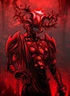 Scarlet king in 2022 | Scary art, Dark fantasy art, Creature concept art