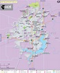 Springfield Map, Map of Springfield, Capital of Illinois
