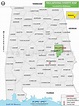 Tallapoosa County Map, Alabama