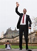 El hombre más alto del mundo y el más bajo se reunieron en Londres ...