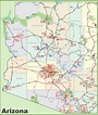 Arizona Sightseeing Map - Ontheworldmap.com