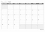 Calendário novembro 2022 para imprimir - iCalendário.pt