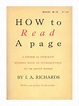 I. A. Richards-How to Read a Page.pdf