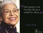 Quotes Of Rosa Parks - Inspiration