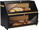 HOMEKOKO Double Oversized Bread Box, Two-layer Extra Large Bread Box ...