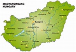 Karten von Ungarn | Karten von Ungarn zum Herunterladen und Drucken