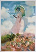 Woman with a Parasol Facing Left - Claude Monet Paintings | Monet, Arte ...
