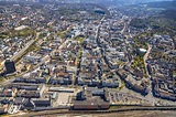 Luftaufnahme Hagen - Stadtansicht vom Innenstadtbereich in Hagen im ...