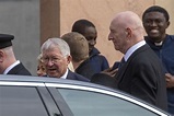 David Beckham leads ex-Man Utd stars at funeral of Sir Alex Ferguson’s ...