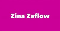 Zina Zaflow - Spouse, Children, Birthday & More
