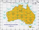 Map Of Australia With Latitude Lines - Arlana Nannette