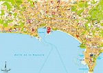 Cannes Map and Cannes Satellite Image