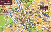 Rome guide map - Map of Rome guide (Lazio - Italy)