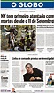 Capa do jornal O Globo | Globo, Imagens de jornal, Manchetes de jornal