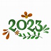 2023 Lettering Design, 2023, 2023 Lettering, 2023 Font PNG Transparent ...